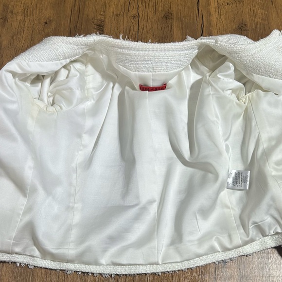Alice + Olivia whiteTweed Blazer/jacket - Picture 10 of 16